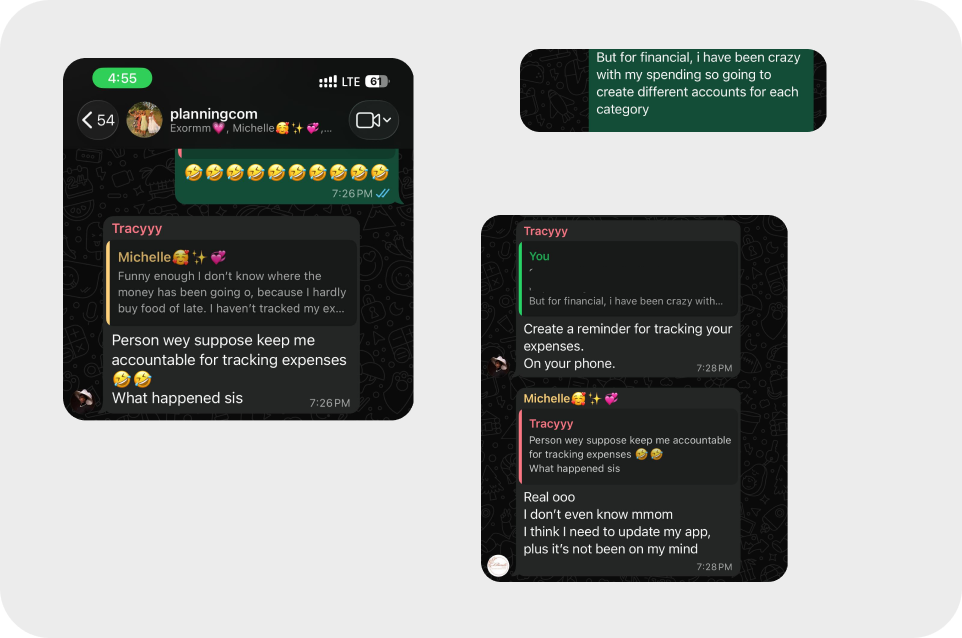 Sika bot conversation screenshot